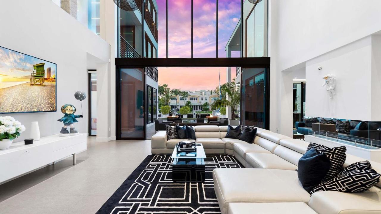 Boardwalk Mansion Villa Fort Lauderdale Exterior photo